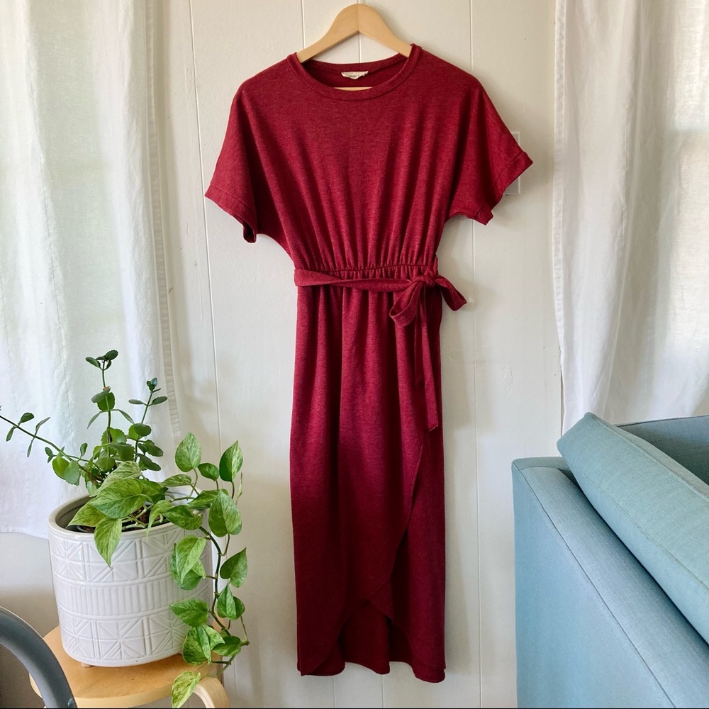 Flamingo Urban | faux wrap dress